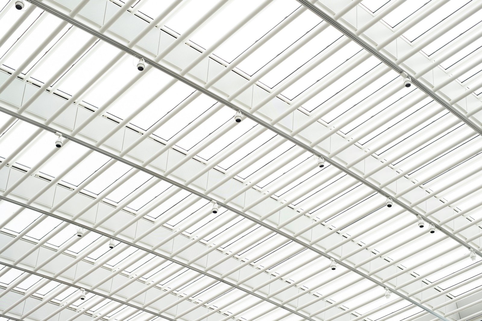 Hohlkammerplatten aus Polycarbonat in Detailansicht
